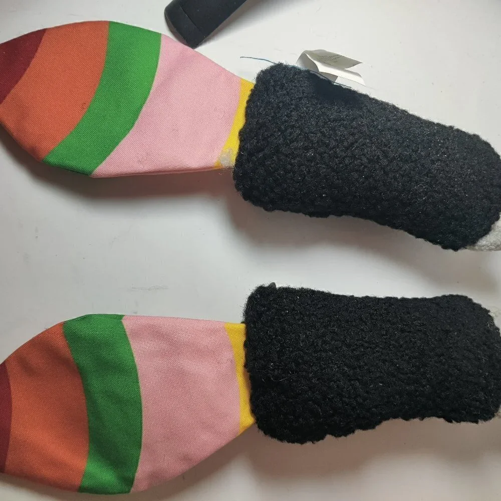 2 Boots & Barkley Beaver Dog Toys, Squeaky Head & Crinkle Tail.11